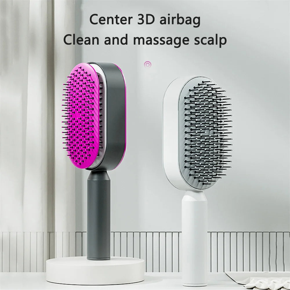 WaveFlex One-Touch Detangle Comb