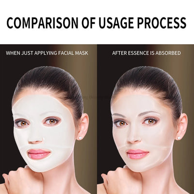 Indulge your skin with the rejuvenating power of our 5 Pcs Absorbable Bio-Collagen Masks