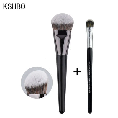 Introducing the KSHBO 2PCS/Set Brush Set – your perfect duo for flawless makeup application! 