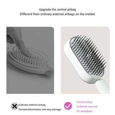 WaveFlex One-Touch Detangle Comb