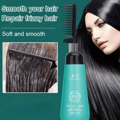 Achieve sleek, smooth, and frizz-free hair with our revolutionary Hair Straightening Treatment. 