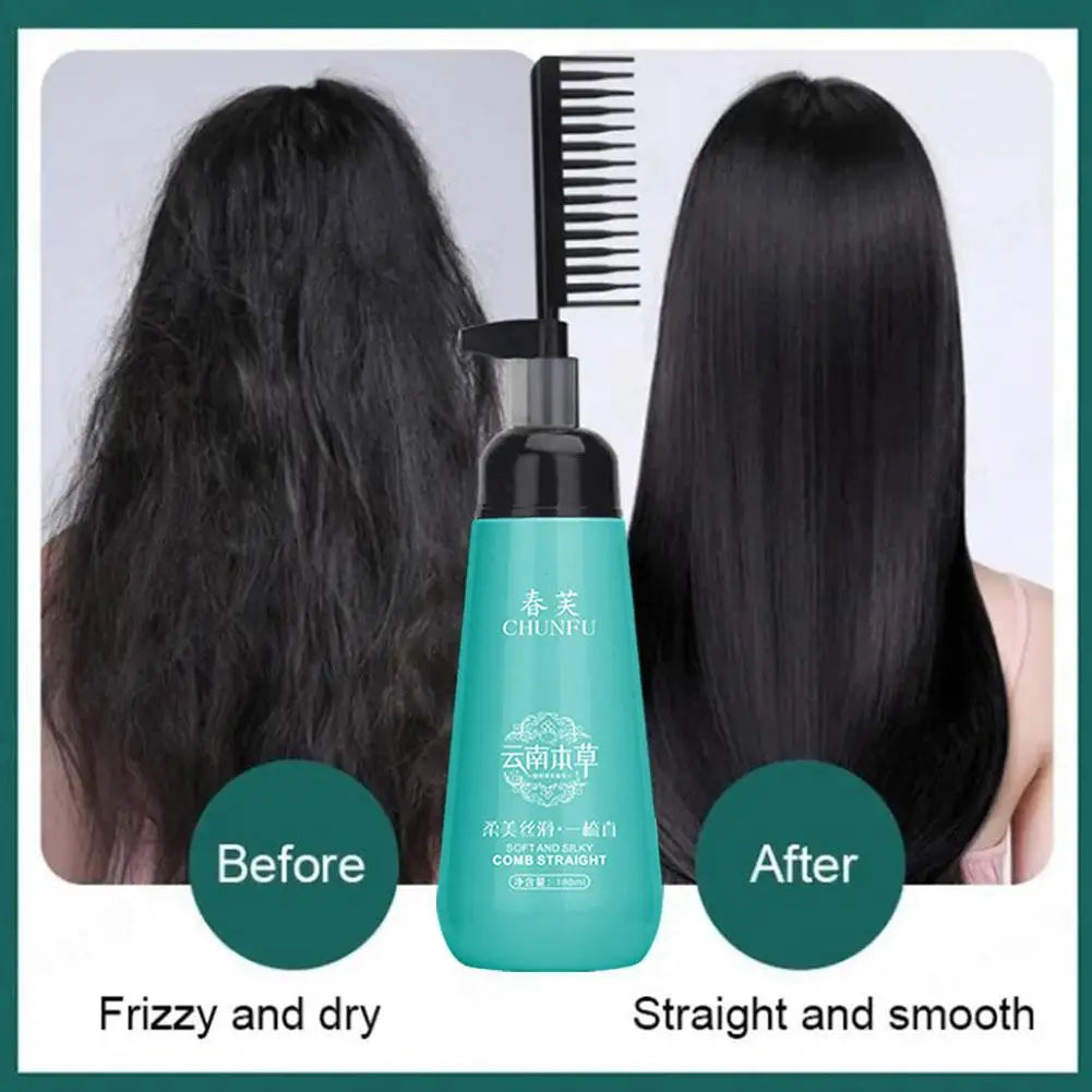 Achieve sleek, smooth, and frizz-free hair with our revolutionary Hair Straightening Treatment. 