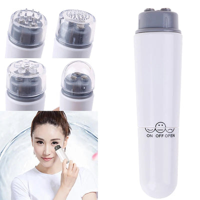 Relieve stress and tension anywhere, anytime with the 4-in-1 Mini Pen Electric Massager.